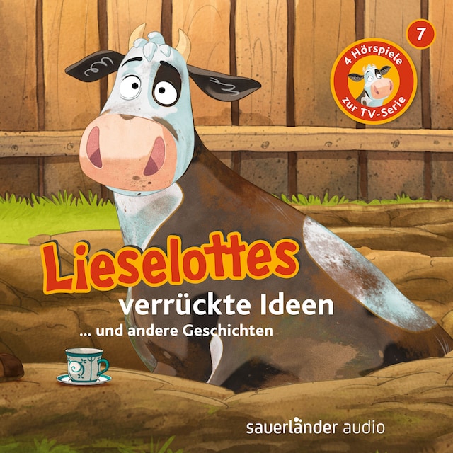 Couverture de livre pour Lieselotte Filmhörspiele, Folge 7: Lieselottes verrückte Ideen (Vier Hörspiele)
