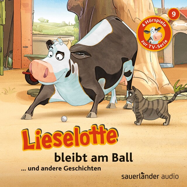 Book cover for Lieselotte Filmhörspiele, Folge 9: Lieselotte bleibt am Ball (Vier Hörspiele)