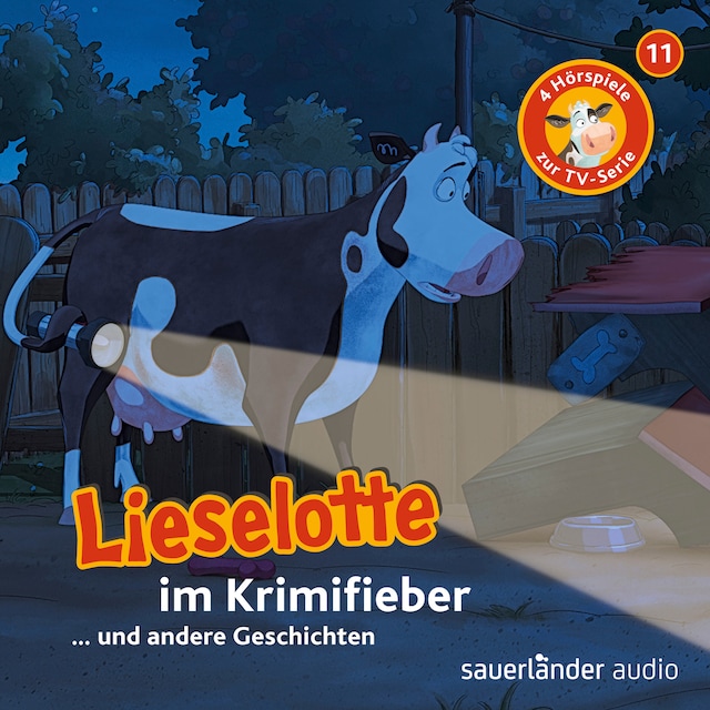Book cover for Lieselotte Filmhörspiele, Folge 11: Lieselotte im Krimifieber (Vier Hörspiele)