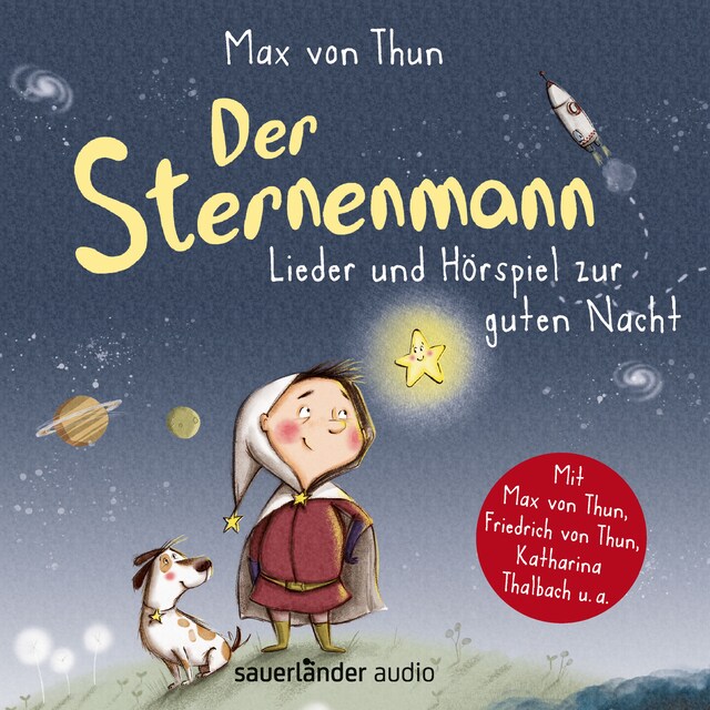 Boekomslag van Der Sternenmann - Lieder und Hörspiel zur guten Nacht (Musik und Hörspiel)