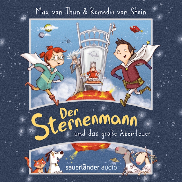 Boekomslag van Der Sternenmann und das große Abenteuer - Der Sternenmann, Band 1 (Ungekürzte Lesung)