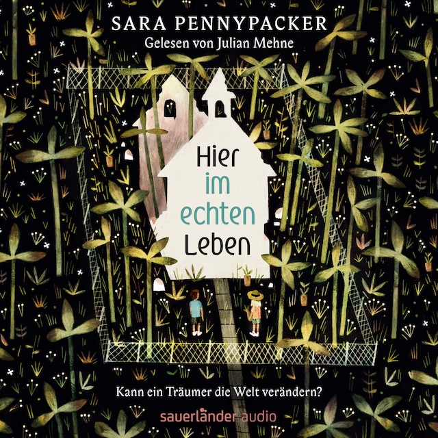 Book cover for Hier im echten Leben (Ungekürzte Lesung)