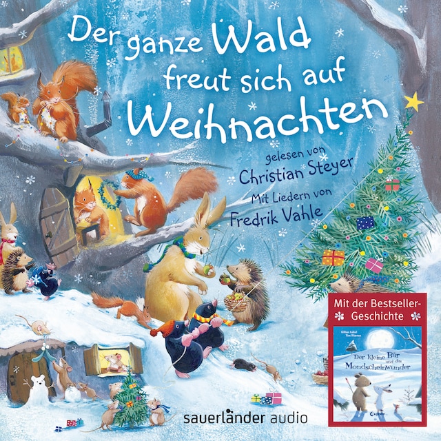 Der ganze Wald freut sich auf Weihnachten (Ungekürzt) Boekomslag van Der ganze Wald freut sich auf Weihnachten (Ungekürzt)