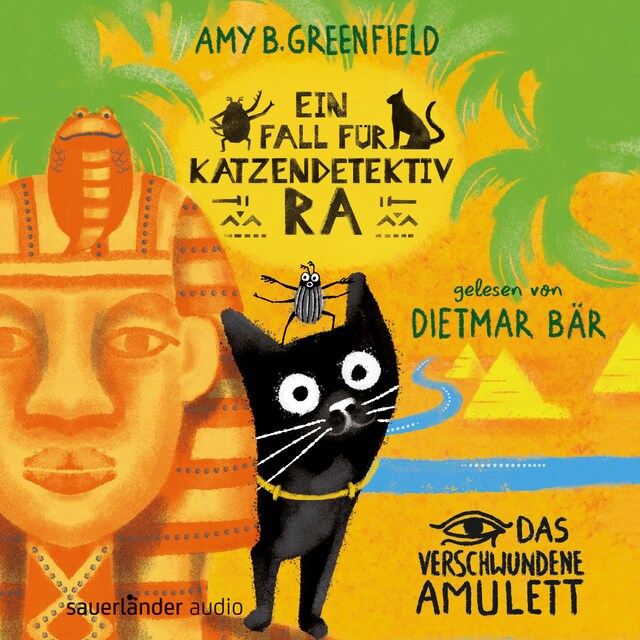 Portada de libro para Ein Fall für Katzendetektiv Ra - Das verschwundene Amulett - Katzendetektiv Ra-Reihe, Band 1 (Ungekürzt)