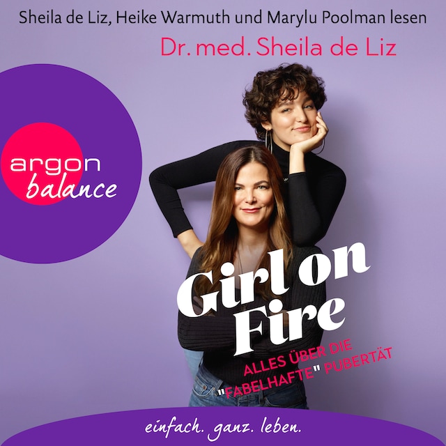 Book cover for Girl on Fire - Alles über die "fabelhafte" Pubertät (Ungekürzte Lesung)