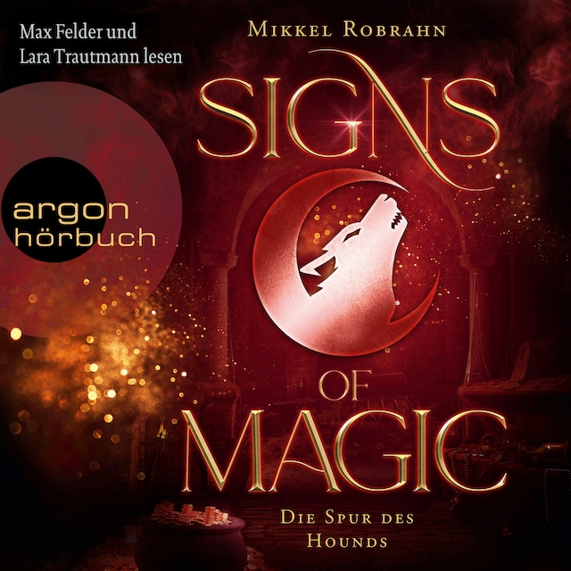 Book cover for Die Spur des Hounds - Signs of Magic, Band 3 (Ungekürzte Lesung)