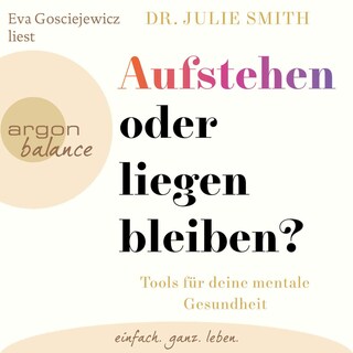 Aufstehen oder liegen bleiben? als Hörbuch