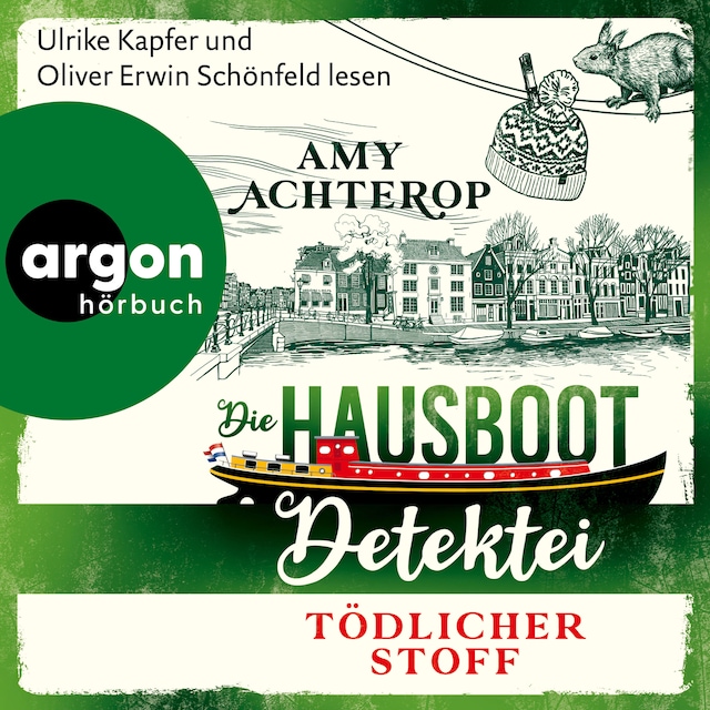 Book cover for Tödlicher Stoff - Die Hausboot-Detektei, Band 3 (Ungekürzte Lesung)
