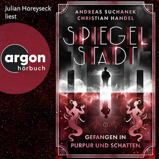 Buchcover für Gefangen in Purpur und Schatten - Spiegelstadt, Band 2 (Ungekürzte Lesung)