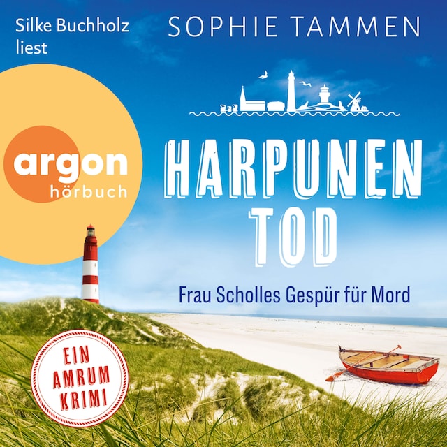 Book cover for Harpunentod: Frau Scholles Gespür für Mord - Ein Amrum-Krimi (Ungekürzte Lesung)