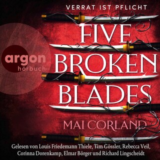Five Broken Blades als Hörbuch