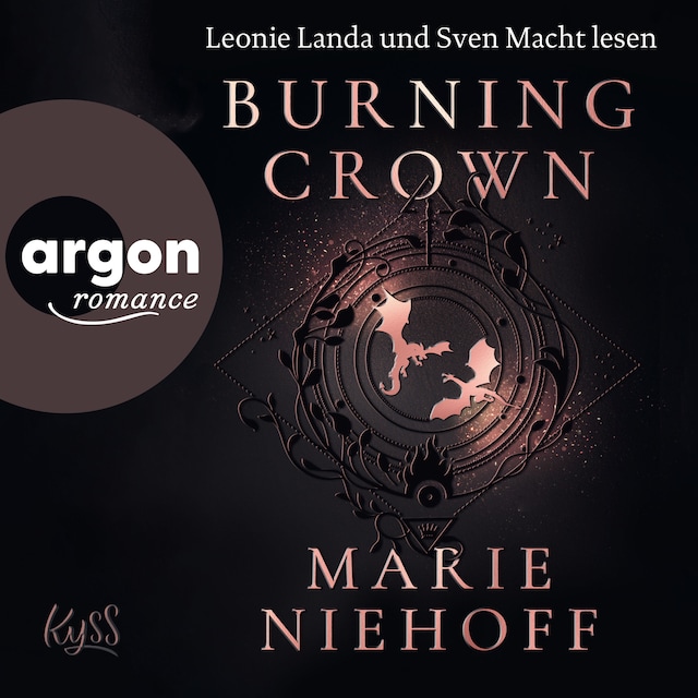 Portada de libro para Burning Crown - Die Dragonbound-Trilogie, Band 1 (Ungekürzte Lesung)