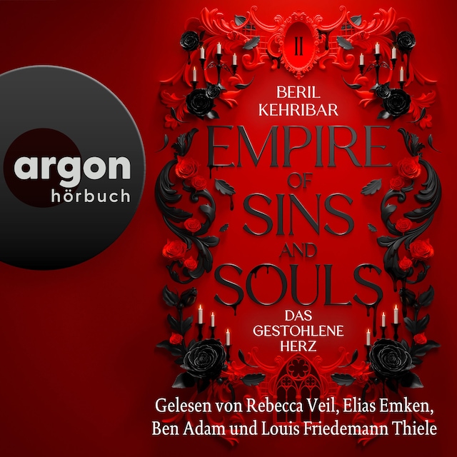 Copertina del libro per Das gestohlene Herz - Empire of Sins and Souls, Band 2 (Ungekürzte Lesung)