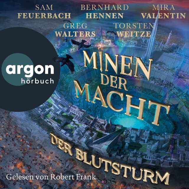 Book cover for Der Blutsturm - Minen der Macht, Band 4 (Ungekürzte Lesung)