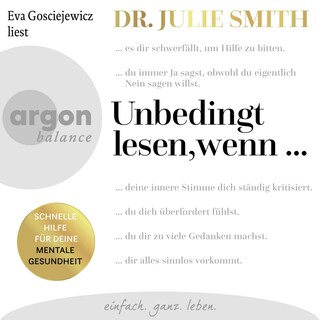 Unbedingt lesen, wenn ... als Hörbuch
