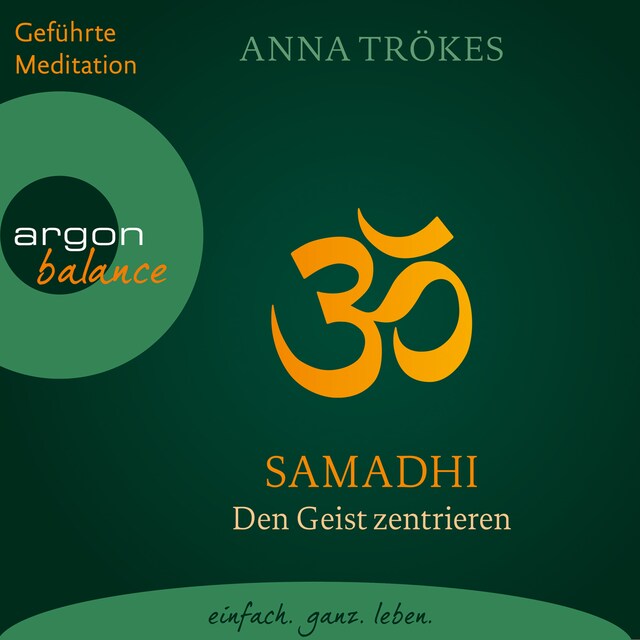 Book cover for Samadhi - Den Geist befreien. Yoga-Meditationen (Gekürzte Fassung)