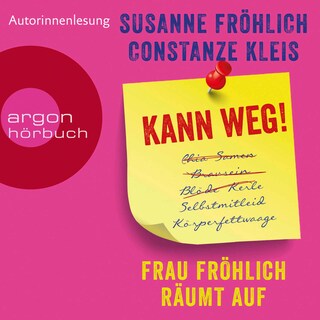 Kann weg! Frau Fröhlich räumt auf als Hörbuch