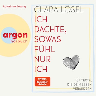 Ich dachte, sowas fühl nur ich als Hörbuch