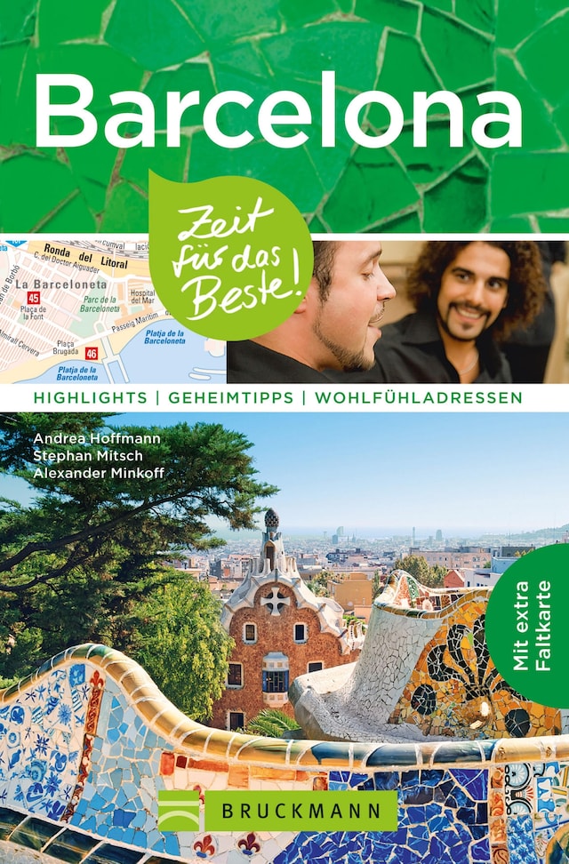 Book cover for Bruckmann Reiseführer Barcelona: Zeit für das Beste