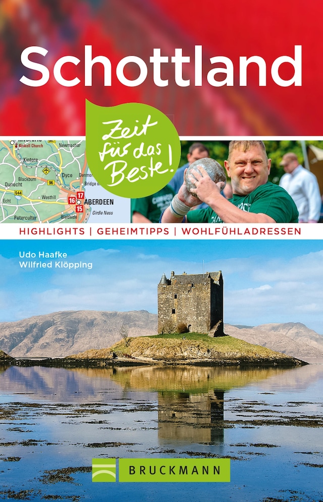 Book cover for Bruckmann Reiseführer Schottland: Zeit für das Beste