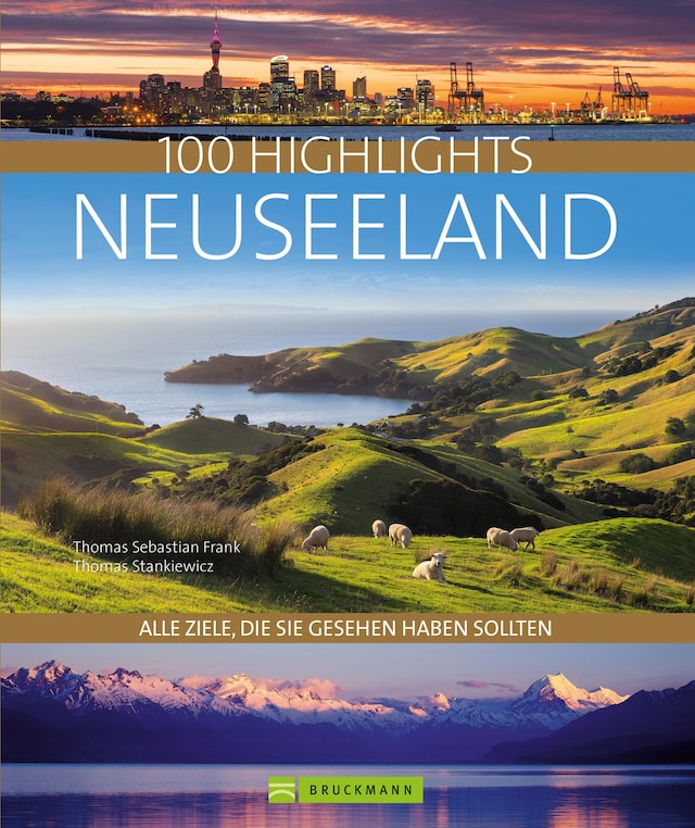 Boekomslag van Bruckmann Bildband: 100 Highlights Neuseeland