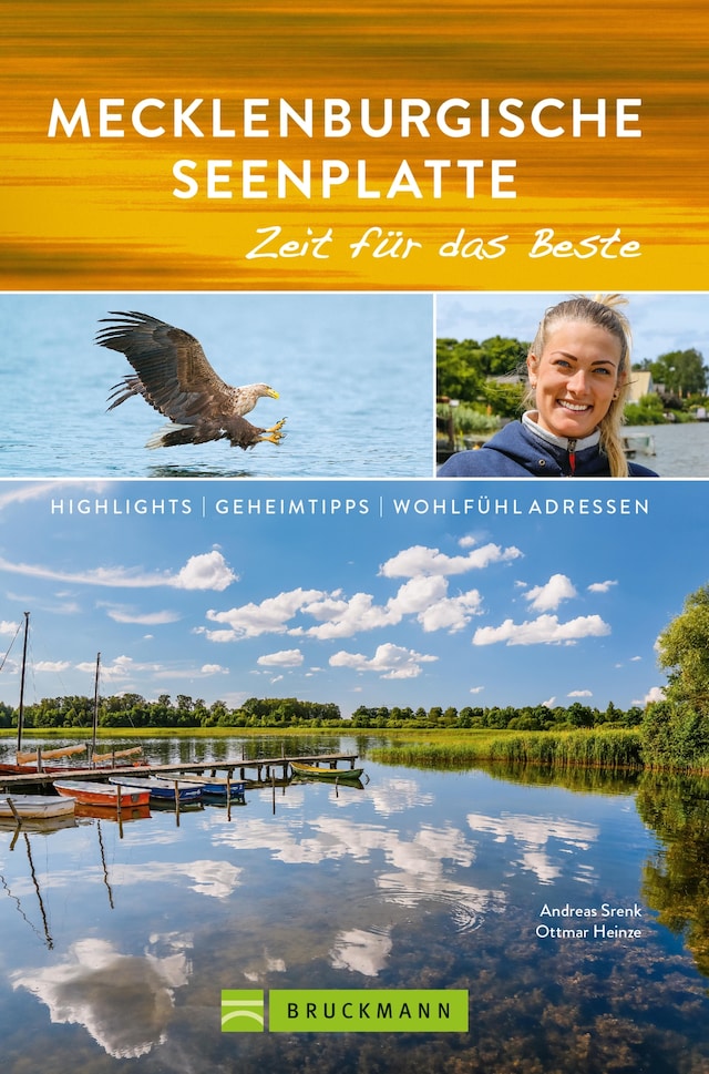 Book cover for Bruckmann Reiseführer Mecklenburgische Seenplatte: Zeit für das Beste