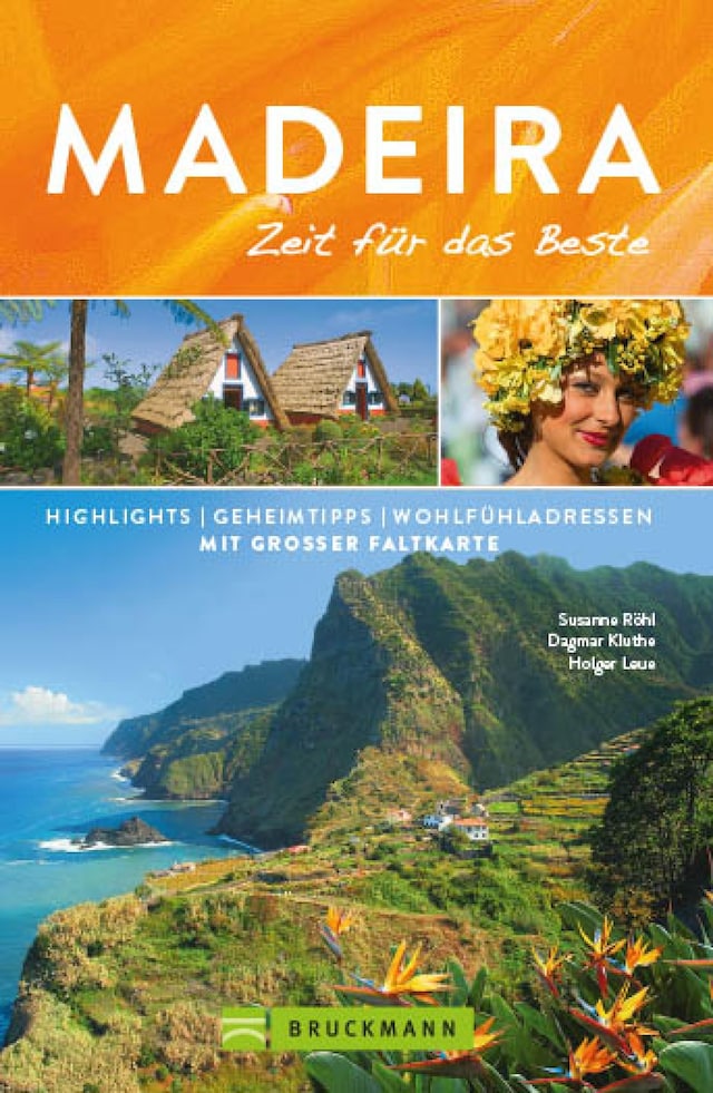 Book cover for Bruckmann Reiseführer Madeira: Zeit für das Beste