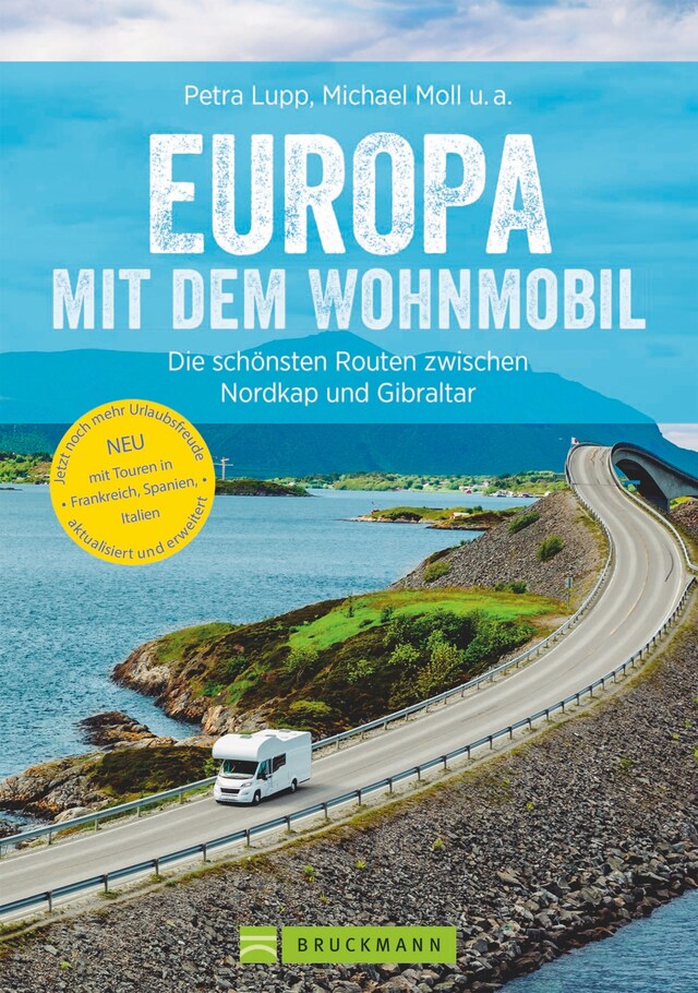 Portada de libro para Europa mit dem Wohnmobil: Die schönsten Routen zwischen Nordkap und Gibraltar