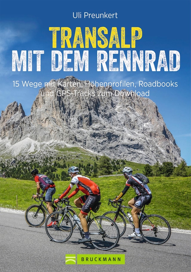 Buchcover für Transalp mit dem Rennrad