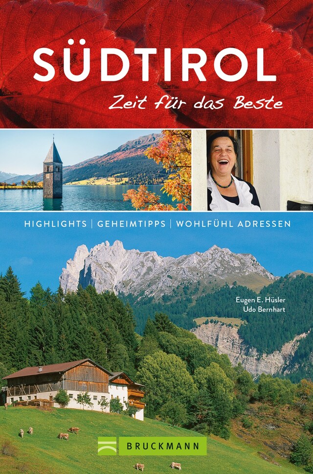 Kirjankansi teokselle Bruckmann Reiseführer Südtirol: Zeit für das Beste