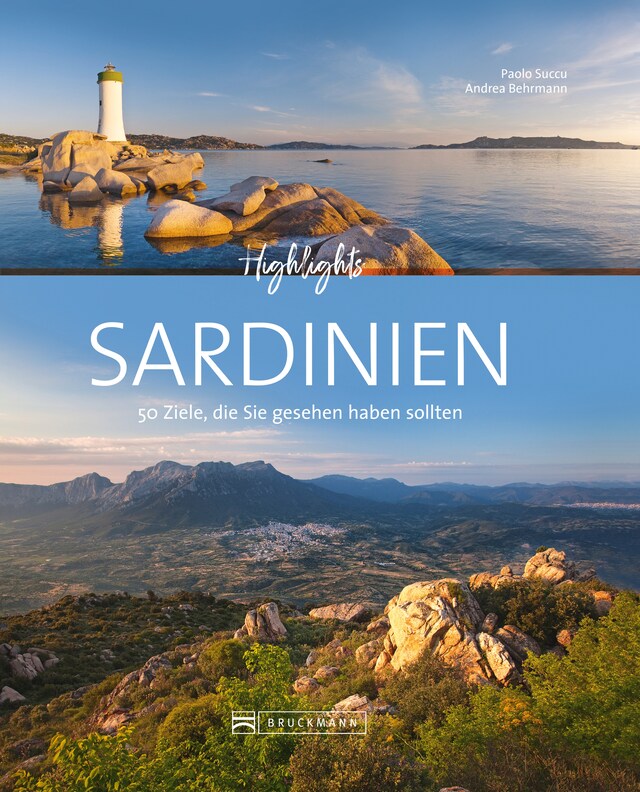 Boekomslag van Bruckmann Bildband: Highlights Sardinien