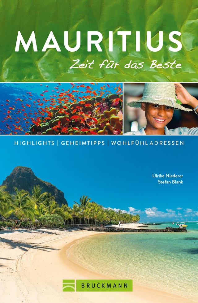 Portada de libro para Bruckmann Reiseführer Mauritius: Zeit für das Beste