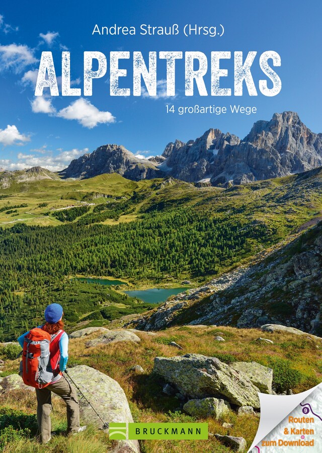 Buchcover für Alpentreks