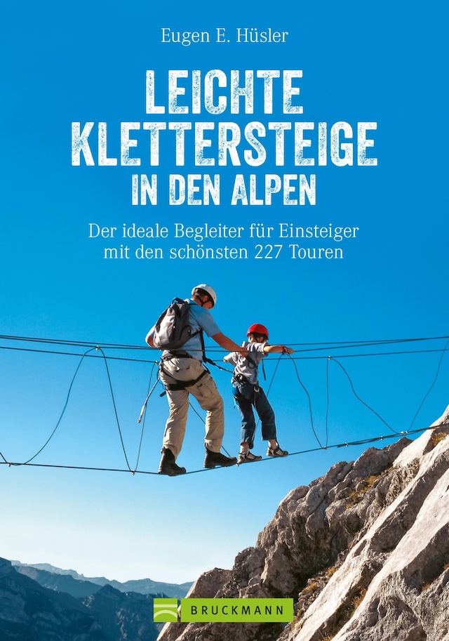 Buchcover für Leichte Klettersteige in den Alpen