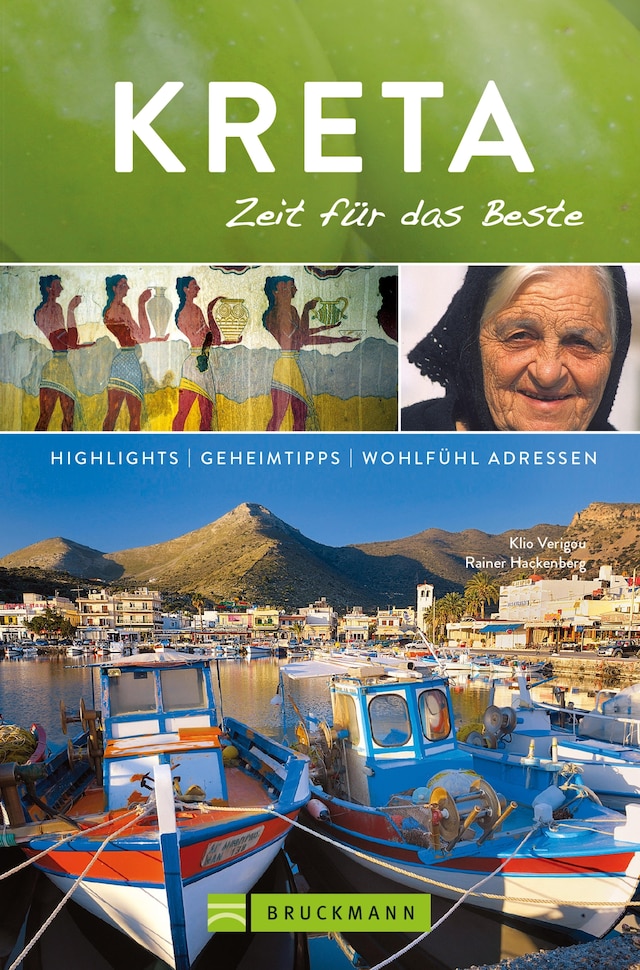 Book cover for Bruckmann Reiseführer Kreta: Zeit für das Beste