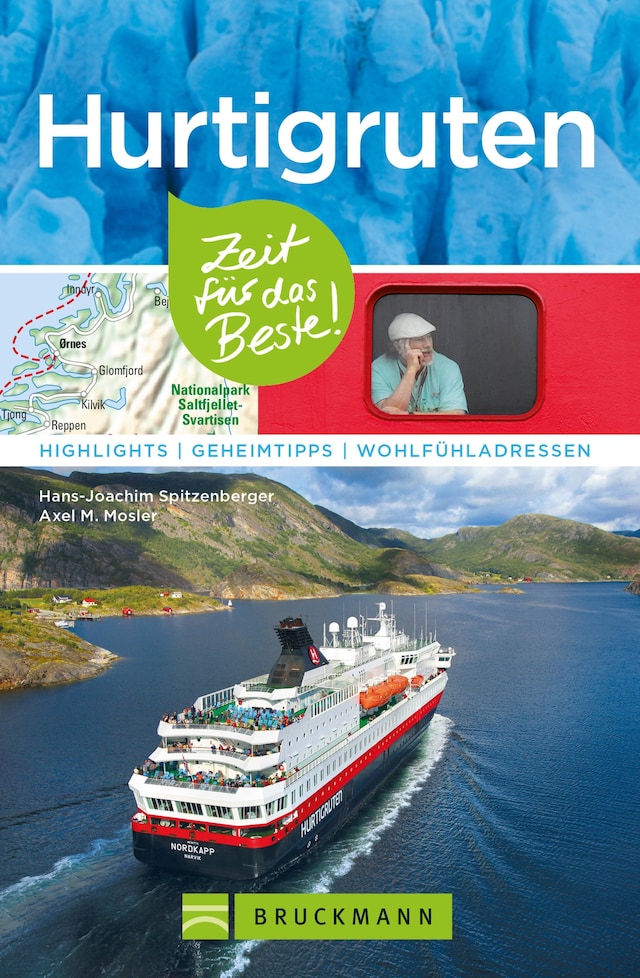 Buchcover für Bruckmann Reiseführer Hurtigruten: Zeit für das Beste