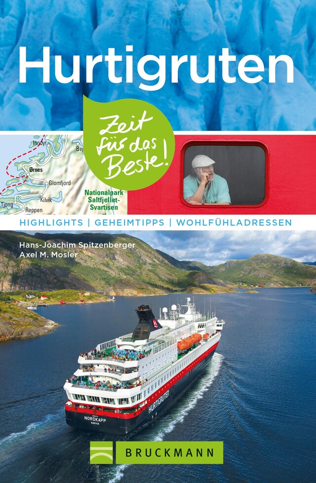 Portada de libro para Bruckmann Reiseführer Hurtigruten: Zeit für das Beste