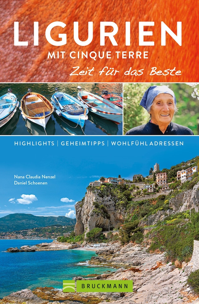 Buchcover für Bruckmann Reiseführer Ligurien mit Cinque Terre: Zeit für das Beste