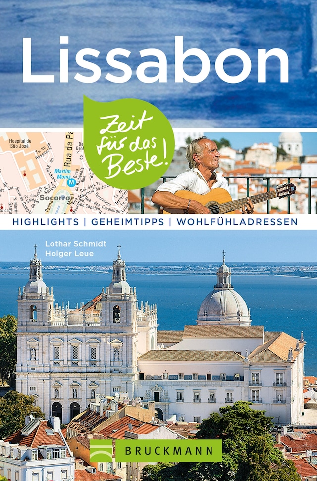 Book cover for Bruckmann Reiseführer Lissabon: Zeit für das Beste