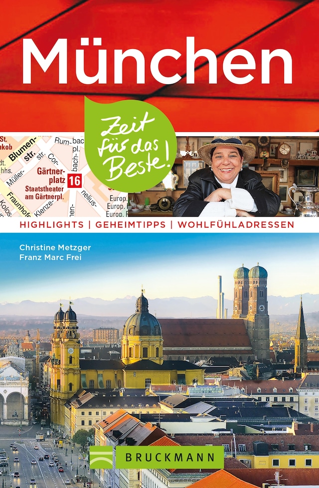 Buchcover für Bruckmann Reiseführer München: Zeit für das Beste
