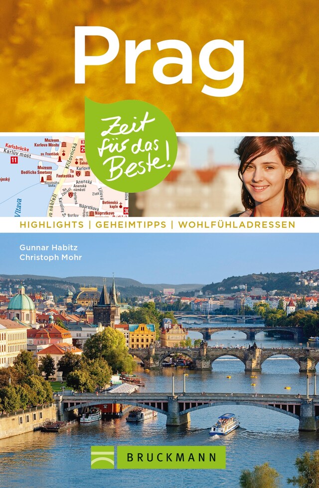 Book cover for Bruckmanns Reiseführer Prag: Zeit für das Beste