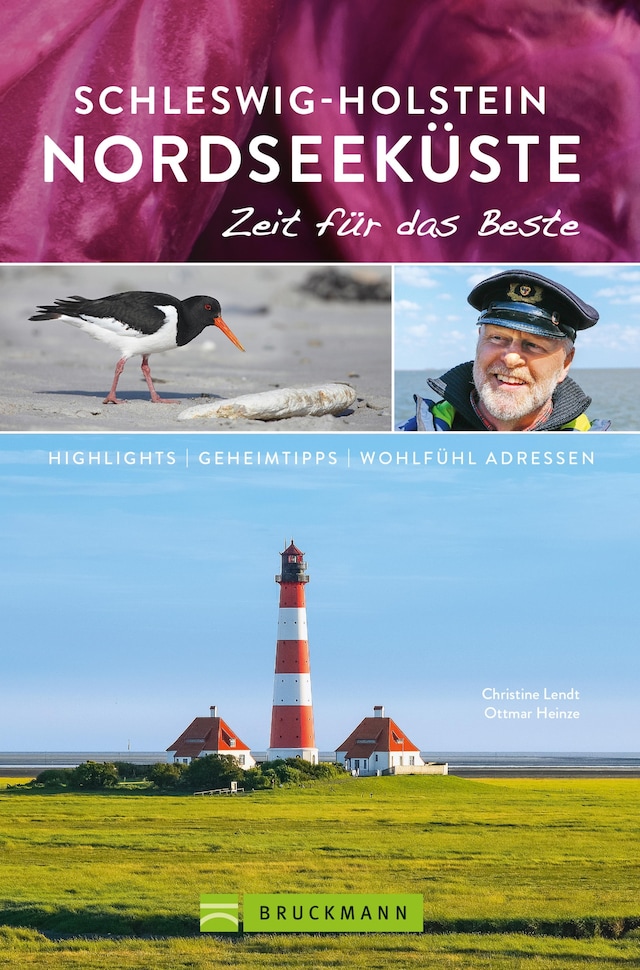 Book cover for Bruckmann Reiseführer Schleswig-Holstein Nordseeküste: Zeit für das Beste