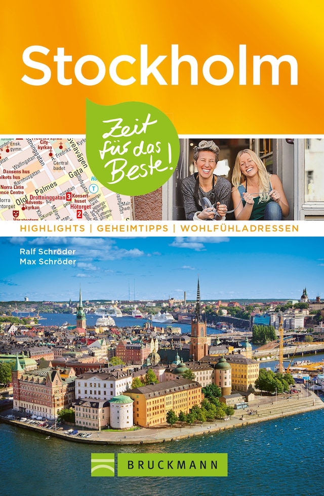 Buchcover für Bruckmann Reiseführer Stockholm: Zeit für das Beste