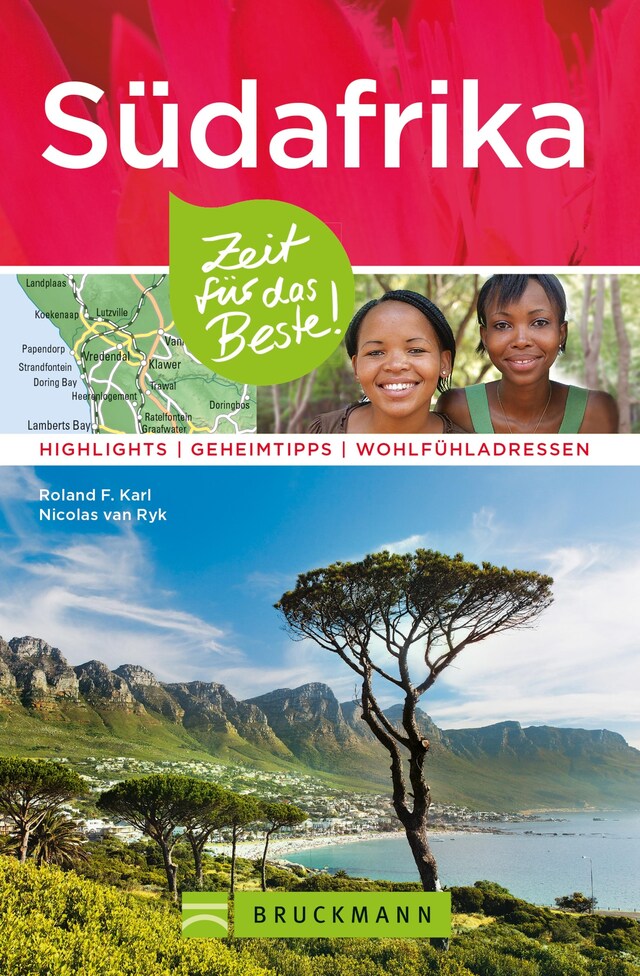 Portada de libro para Bruckmann Reiseführer Südafrika: Zeit für das Beste