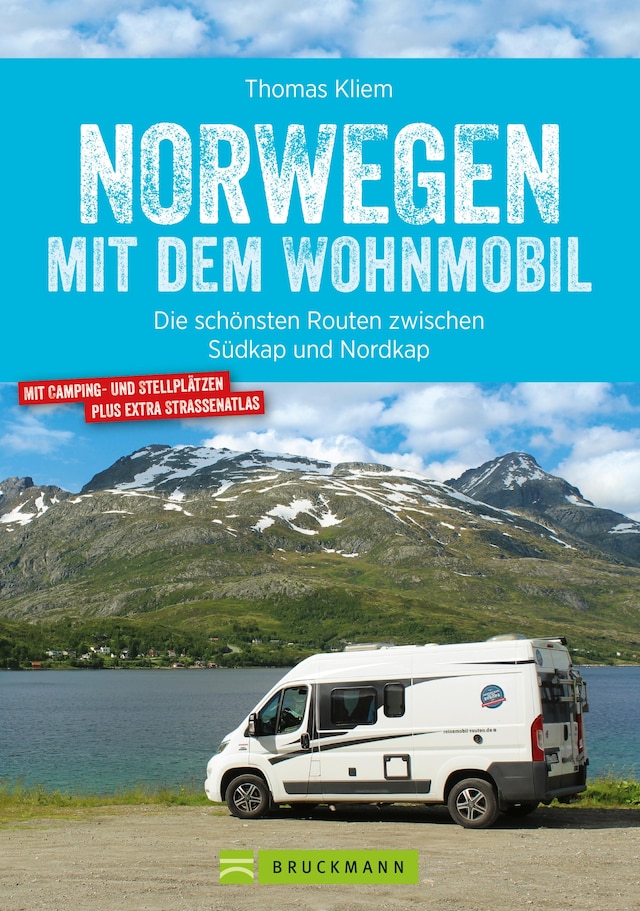 Buchcover für Norwegen mit dem Wohnmobil