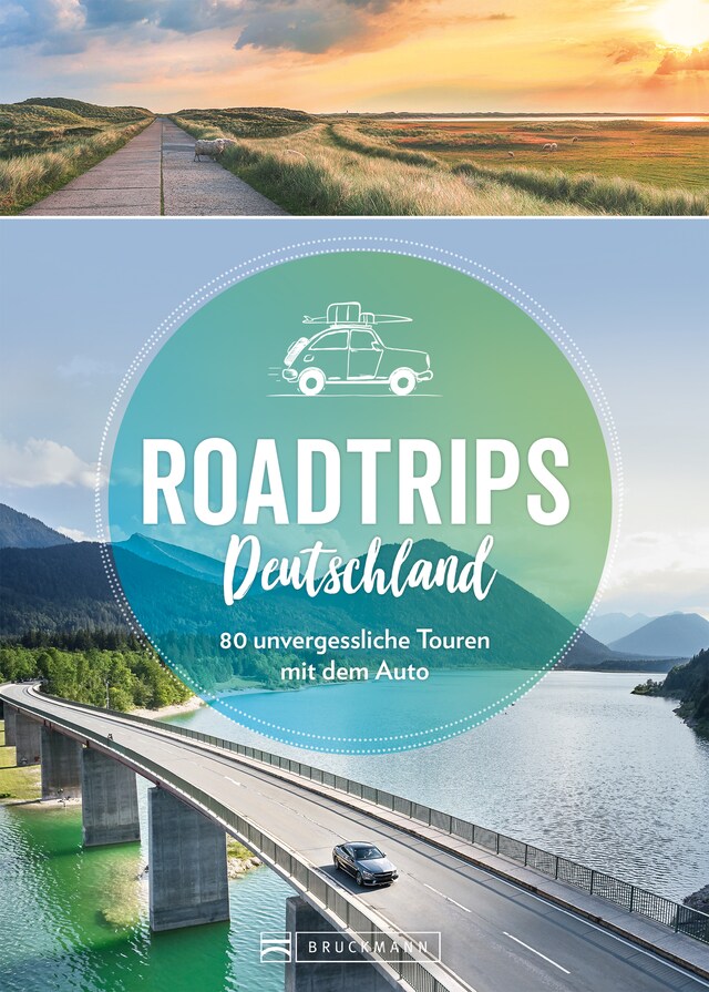 Buchcover für Roadtrips Deutschland