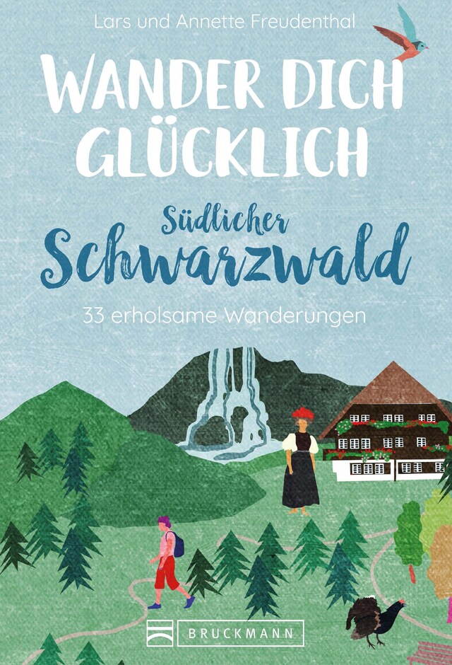 Buchcover für Wander dich glücklich – südlicher Schwarzwald