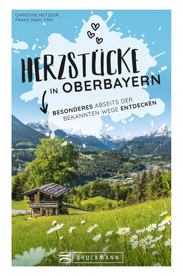 Buchcover für Herzstücke in Oberbayern