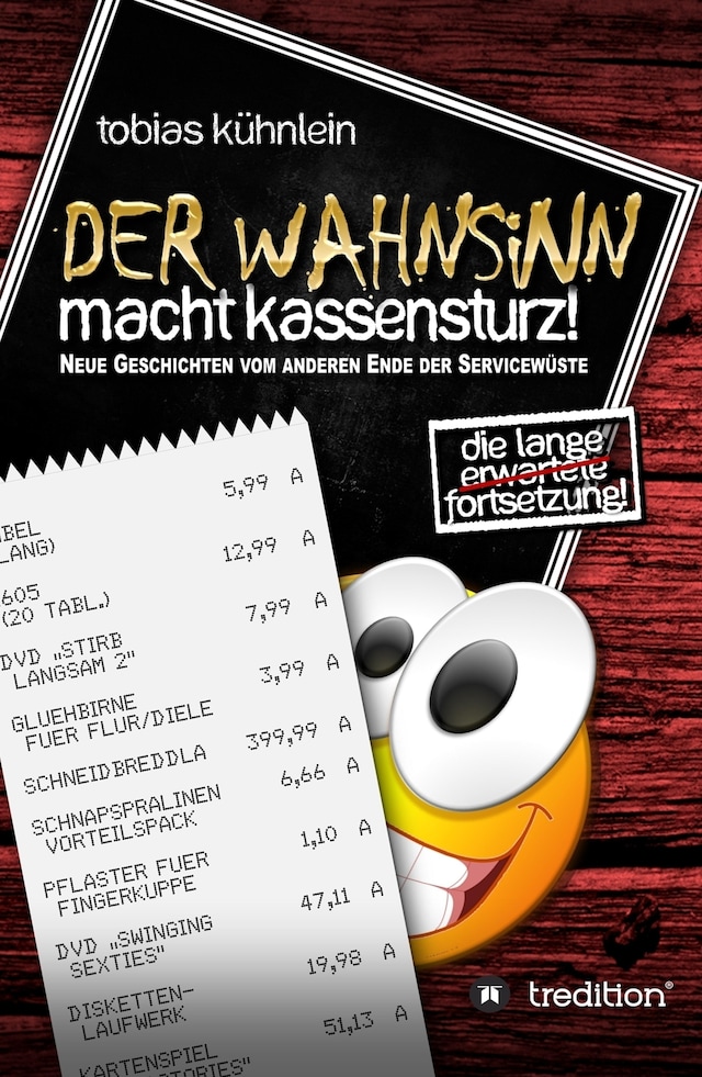 Copertina del libro per Der Wahnsinn macht Kassensturz!
