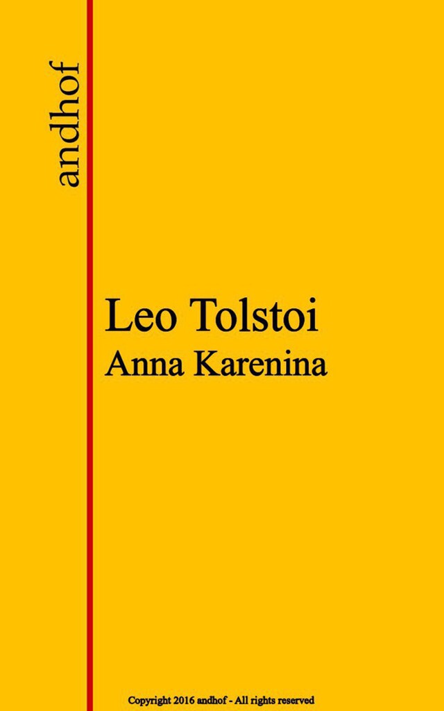 Boekomslag van Anna Karenina